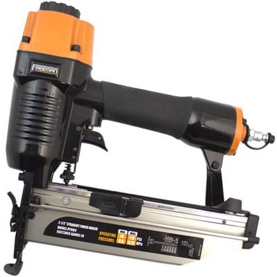 Image showing 1 th Freeman Pneumatic Framing and Finishing Nailers and Staplers Combo Kit with Canvas Bag, 5 pc.