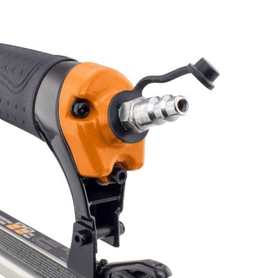 Image showing  20-Gauge 9/16 in. Pneumatic Fine Wire Stapler with Belt Hook, Compatible with Arrow T50 Staples