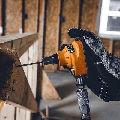 Image showing 7 th Freeman 3-1/2 in. Pneumatic Mini Palm Nailer with Magnetic Tip