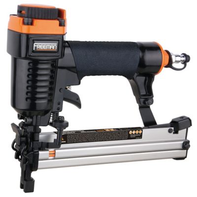 Freeman 18-Gauge 1-1/4 in. Narrow Crown Pneumatic Stapler with Quick Jam Release