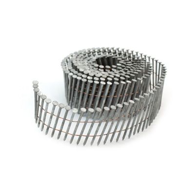 Freeman 15 Degree .092 in. x 2 in. Wire Collated Galvanized Ring Shank Coil Siding Nails (3600 Count)