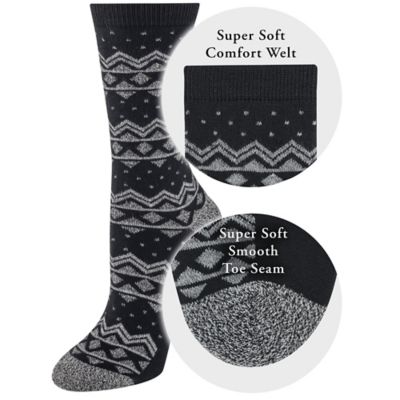 Image showing  Women's Fashion Cable Crew Socks, 3-Pair