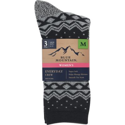 Image showing  Women's Fashion Cable Crew Socks, 3-Pair