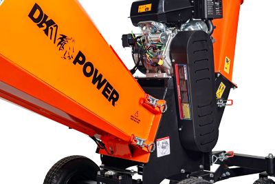 Image showing 5 th DK2 Power 6.25 in. Diameter 429cc Gas 14 HP KINETIC Wood Chipper, Electric Start, Auto Blade Feed, KOHLER Command PRO Engine
