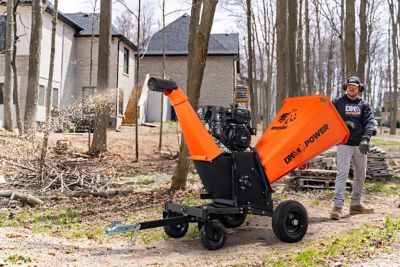 Image showing 10 th DK2 Power 6.25 in. Diameter 429cc Gas 14 HP KINETIC Wood Chipper, Electric Start, Auto Blade Feed, KOHLER Command PRO Engine