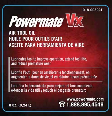 Image showing  8 oz. Air Tool Oil