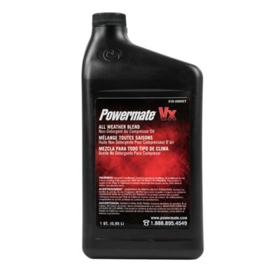 Powermate All Weather Air Compressor Oil, 1 qt.