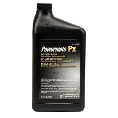 Powermate Synthetic Blend Air Compressor Oil, 1 qt.