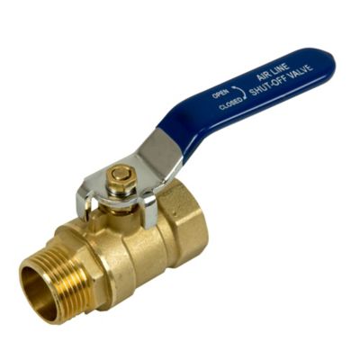 Powermate 3/4 in. Female x 3/4 in. Male Ball Valve, 250 PSI