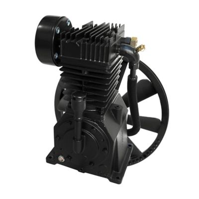 Powermate POWERMATE 2 Stage 5 RHP Inline Twin Cylinder Air Compressor Pump