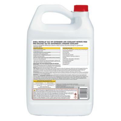 Image showing  1 gal. Rotella Extended Life Pre-Diluted Nitrate Free 50/50 Heavy-Duty Antifreeze
