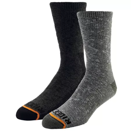 Men's Ridgecut Comfort Ragg Crew Socks 2 Pairs Men's Crew Socks