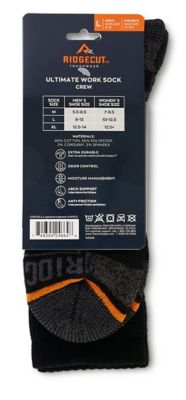 Image showing  Men's Durable Protector Crew Socks, 2-Pair