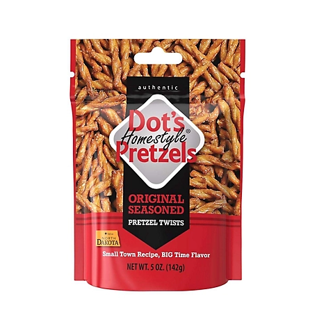 Dot's Pretzels Original Pretzels Dusted with Top-Secret Seasoning Blend, 5 oz. Bags, 10 ct.