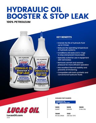 Image showing  32 oz. Hydraulic Oil Booster and Stop Leak