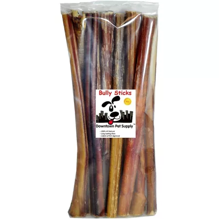 Downtown Pet Supply 12 in Bully Stick Dog Chews 20 ct Bully Sticks