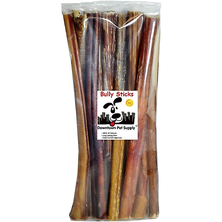 Downtown Pet Supply 12 in. Bully Stick Dog Chew Treats, 20 ct.