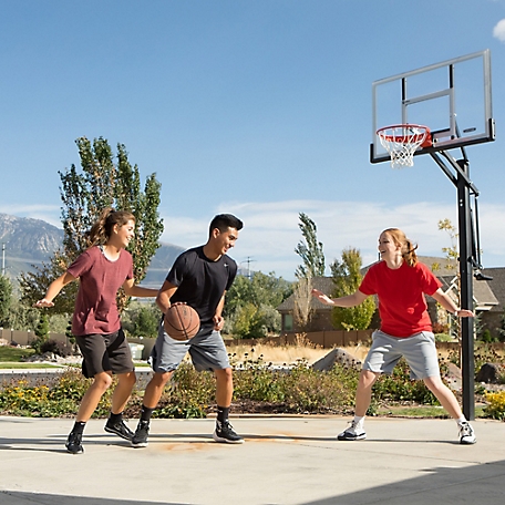 Lifetime Adjustable In-Ground Basketball Hoop (54-Inch Acrylic)