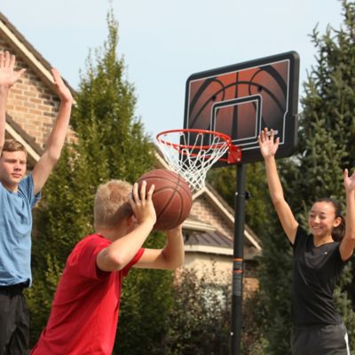 Image showing 6 th Lifetime Adjustable Portable Basketball Hoop, 44 in. Impact