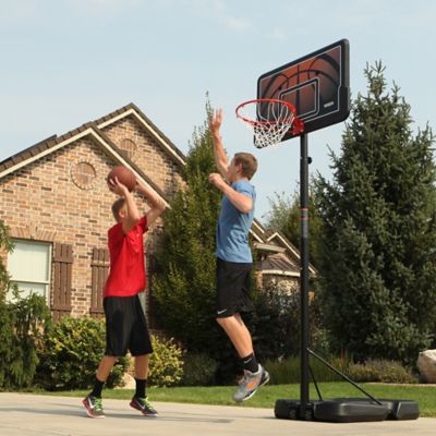 Image showing 9 th Lifetime Adjustable Portable Basketball Hoop, 44 in. Impact