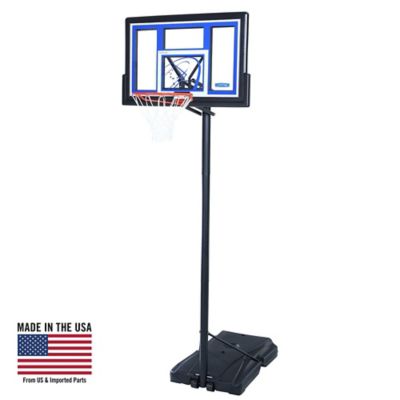 Lifetime Shatter Guard Portable Basketball Hoop with Quick Adjust, 48 in.