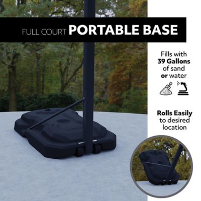 Image showing 5 th Lifetime Steel-Frame Shatterproof Portable Adjustable Basketball Hoop with Power Life, 54 in.