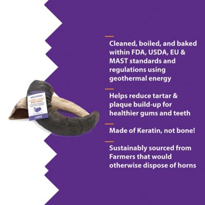 Image showing  Lamb Horn Dog Chew Treats, 0.26 lb.