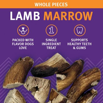 Image showing  Lamb Marrow Pieces Dog Chew Treats, 4.5 oz.