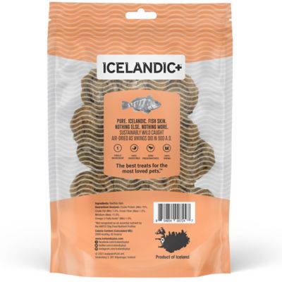 Image showing  Redfish Skin Rolls Dog Chew Treats, 3 oz.