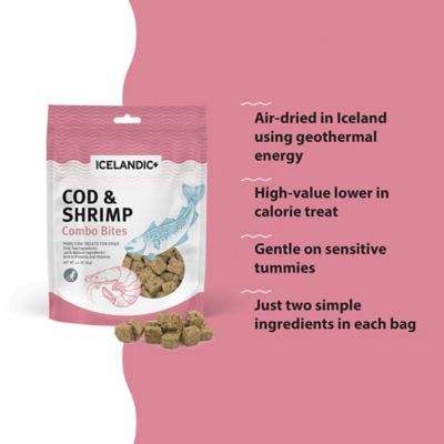 Image showing  Combo Bites Cod and Shrimp Flavor Dog Chew Treats, 3.52 oz.