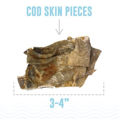 Image showing  Cod Skin Dog Chew Treats, 8 oz.