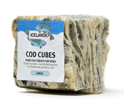 Image showing  Large Cod Skin Cube Dog Chew Treats, 0.02 oz.