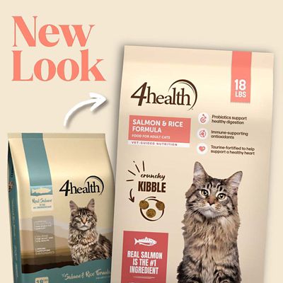 Image showing  Adult Indoor/Outdoor Salmon and Rice Formula Dry Cat Food