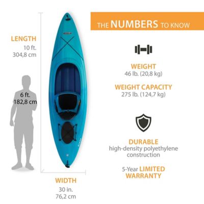 Image showing  10 ft. Cruze Sit-Inside Kayak, Bahama Fusion