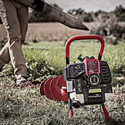 Image showing 2 th Earthquake 1-Person Earth Auger Powerhead with 8 in. Auger Bit