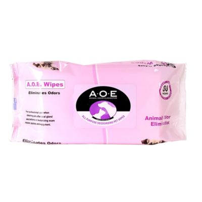 Thornell A.O.E All-Purpose Deodorizing Pet Wipes, 80 ct.