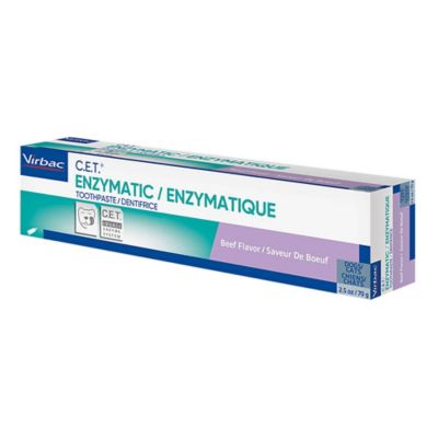 Image showing  C.E.T. Enzymatic Beef Flavor Pet Toothpaste for Dogs and Cats, 2.5 oz.