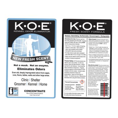 Image showing  K.O.E Kennel Fresh Scent Odor Eliminator Concentrate, 16 oz.