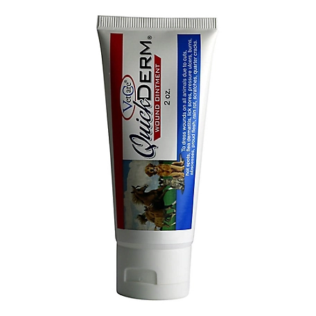 QuickDerm Wound Ointment for Cats, Dogs and Horses, 2 oz.