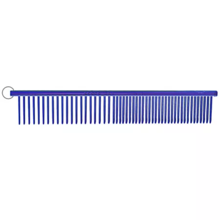 Resco Pet Combination Comb with 1" Pins 6.8" Blue 008RPP-00206 Pet Brushes & Combs