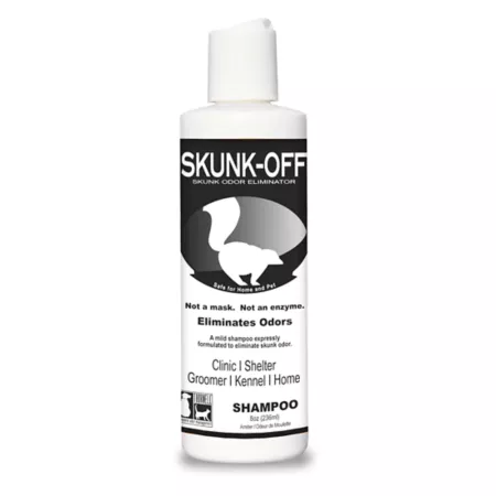 Thornell Skunk-Off Skunk Odor Eliminator Shampoo 8 oz. Litter Box Cleaners & Odor Control