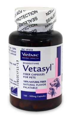 Image showing  Vetasyl Fiber Digestion Support Dog Supplement Capsule, 100 ct.