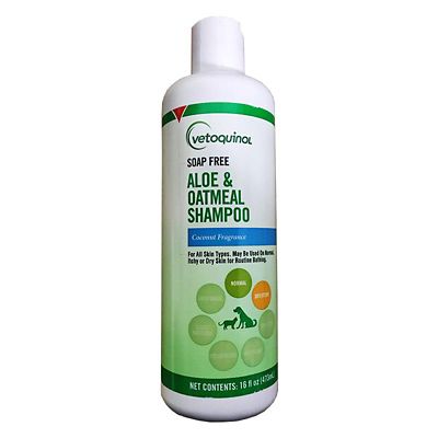 Aloe and oatmeal outlet shampoo