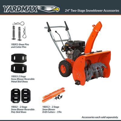 Image showing  24 in. 212cc 2-Stage Gas Snow Blower