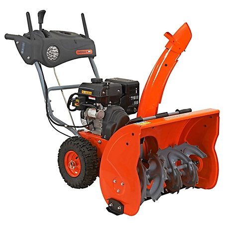YARDMAX 26 in. Self-Propelled Gas Two Stage Snow Blower with Electric-Start and Dashboard
