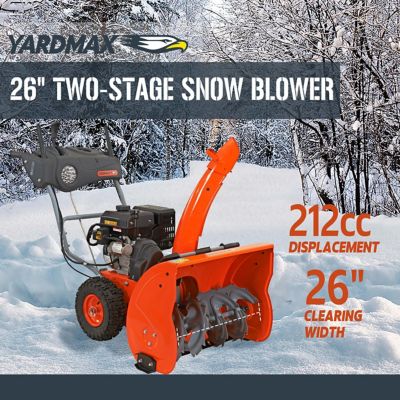 Image showing  E-Start 26 in. 2-Stage Gas Snow Blower