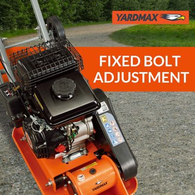 Image showing 9 th YARDMAX 2.5 HP 79cc Recoil Plate Compactor, 60 kg