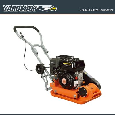 YARDMAX 60 kg 6.5 HP 196cc Plate Compactor