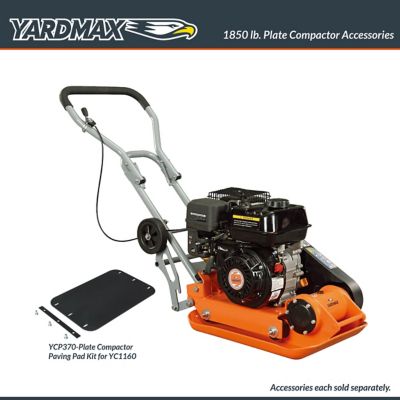 Image showing  6.5 HP 196cc Plate Compactor, 60 kg