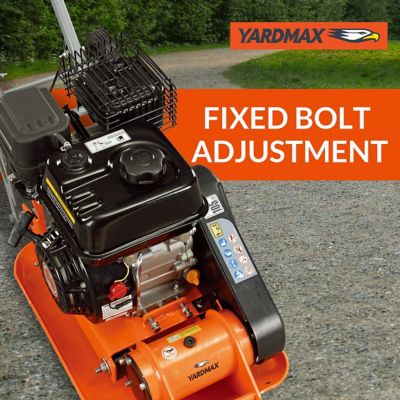 Image showing 9 th YARDMAX 6.5 hp 196cc Plate Compactor, 60kg